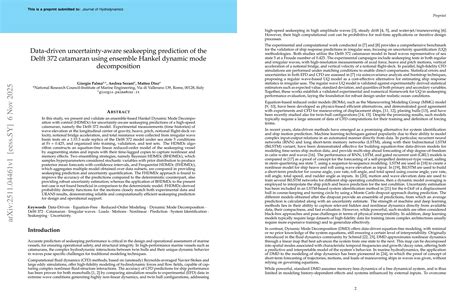 Data-driven uncertainty-aware seakeeping prediction of the Delft 372 ... - wintechmobiles.com