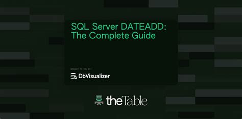 DATEADD (Transact-SQL) SQL Server Microsoft Learn.