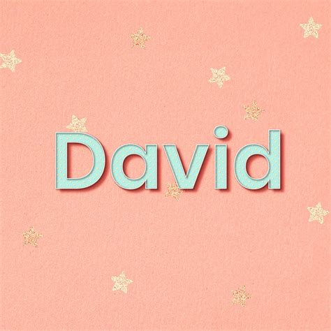 DAVID - English word