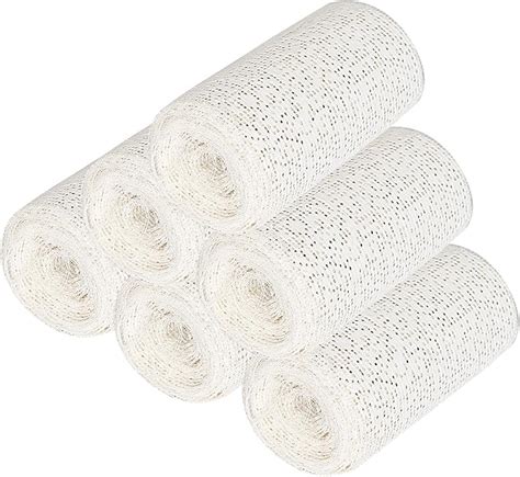DAWRIS Plaster Cloth Bandages, 6 Rolls Plaster Paris Bandage, Skin ... - muktibox.com