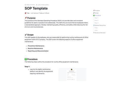 Daycare SOP Template | Template by ClickUp™ - raincitystudios.com