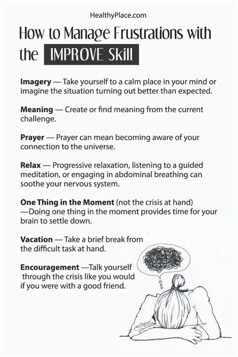 DBT Improve Worksheet DBT Worksheets