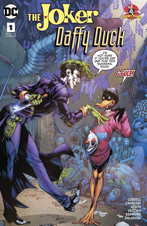 DC : JOKER/DAFFY DUCK SPÉCIAL #1 : COUVERTURE A : BRETT …