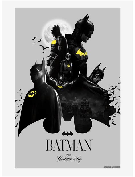 DC Comics Batman Collage Poster | Hot Topic - muktibox.com