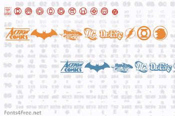 DC Comics Font Download Fonts4Free
