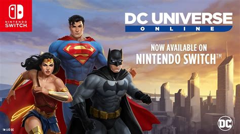 DC Universe Online Launches Today On Nintendo Switch