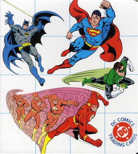 DC comic trading cards binder 1992 eBay