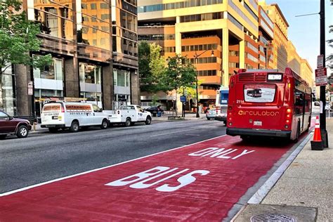 DC delays implementing fines for using bus lanes, extends warning period indefinitely