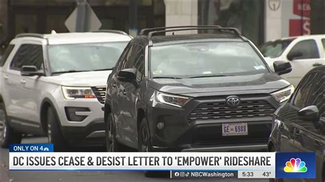 DC says Empower rideshare is in violation of city law