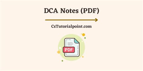 DCA PDF