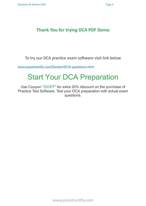 DCA PDF Demo