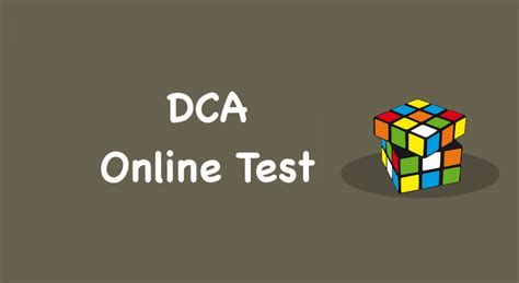 DCA Tests