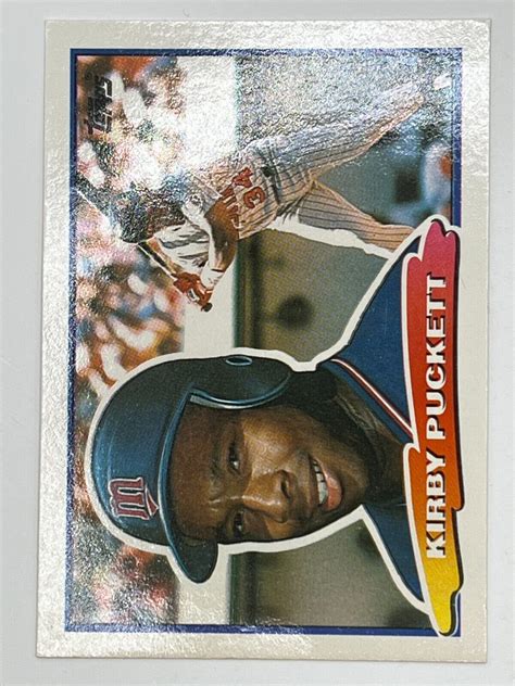 DCC: 1988 Topps Big Kirby Puckett #36 NM-MT+ Minnesota …