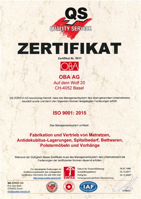 DCDC-003.1 Zertifizierung