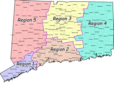 DCF Regions - ct