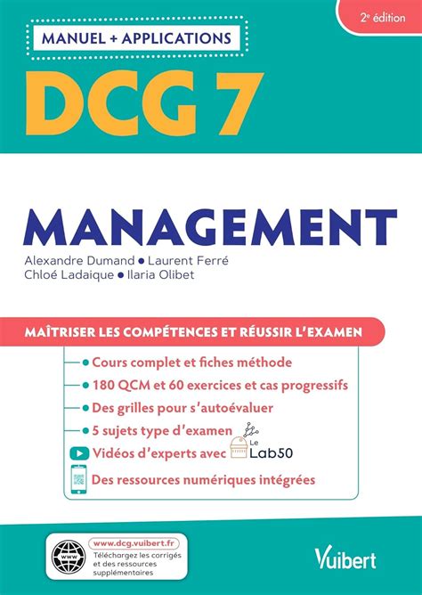 DCG 7 - Management Manuel et applications