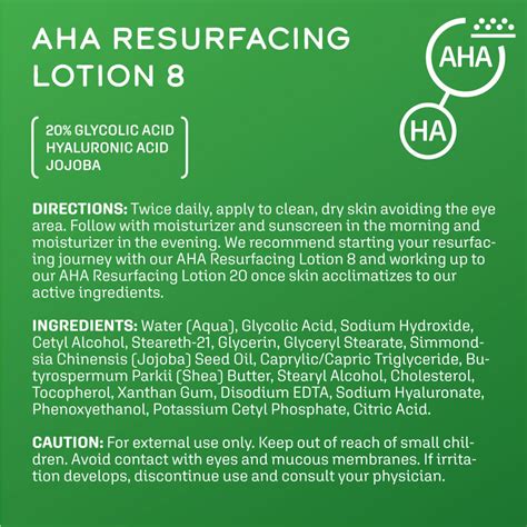 DCL AHA Resurfacing Lotion 8 - skin-etc.com