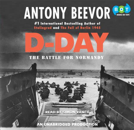 Full Download Dday The Battle For Normandy By Antony Beevor