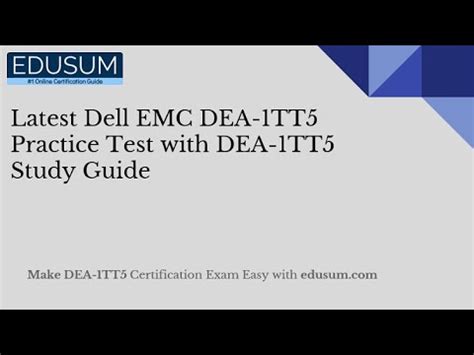DEA-1TT5 Prüfungs Guide