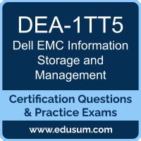 DEA-1TT5 Zertifizierungsantworten