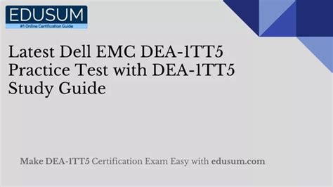 DEA-1TT5-KR Online Tests