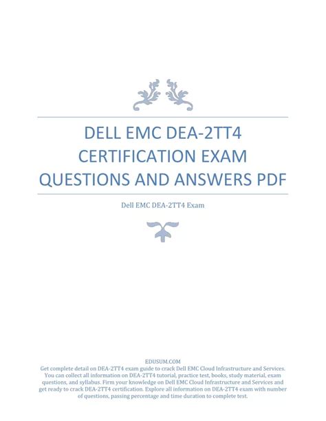 DEA-2TT4 Examsfragen
