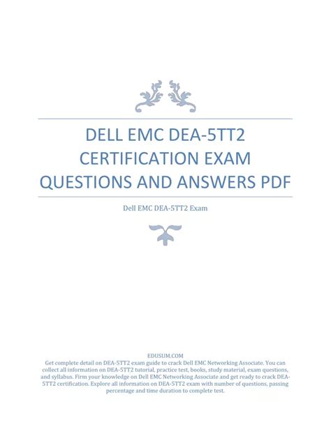 DEA-5TT2 Exam