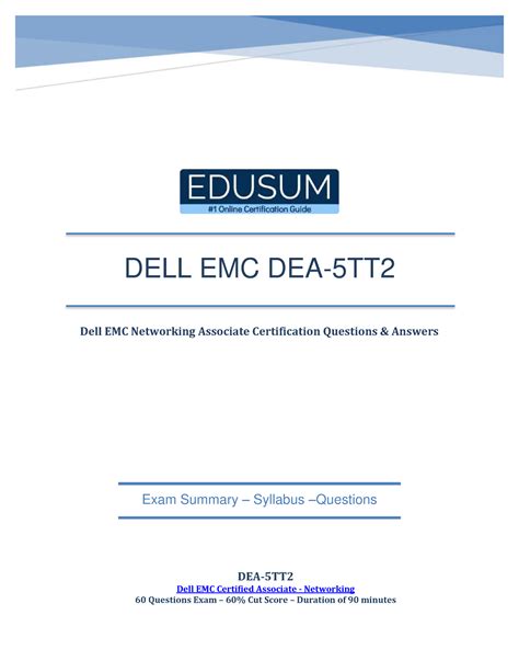 DEA-5TT2 PDF Demo