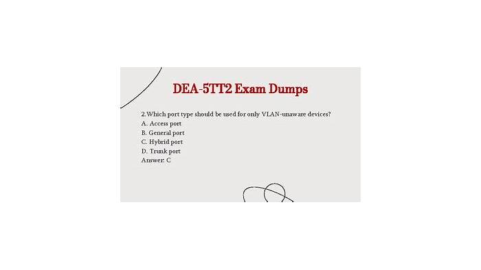 Free DEA-5TT2 Exam