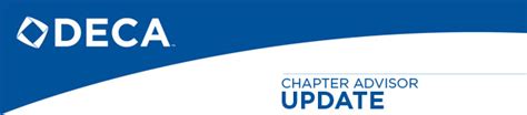 DECA Update for Chapter Advisors