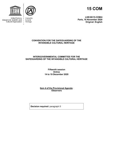Decision of the Intergovernmental Committee: 12.COM 11.B.13 - wintechmobiles.com