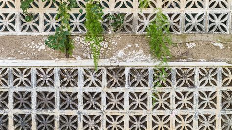 Decorative Cement Blocks - Artistic Partition Wall Brick & Square Hole ... - muktibox.com