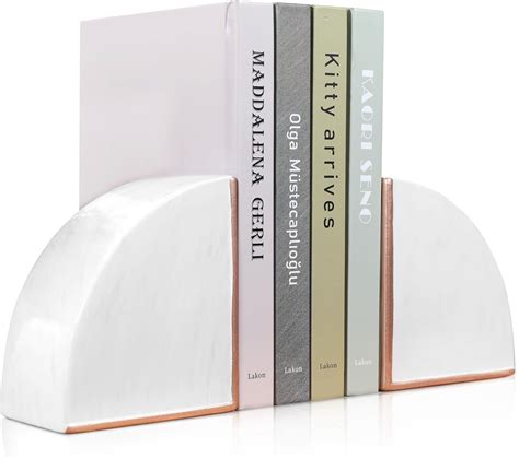 Decorative Ceramic Bookends for Bookshelf Decor - Target - muktibox.com