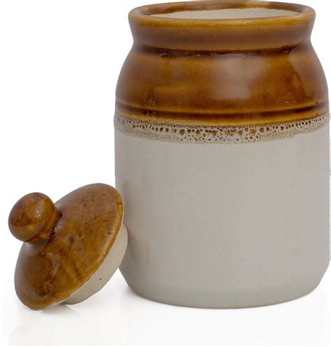 Decorative Ceramic Jar With Lid - Etsy - muktibox.com