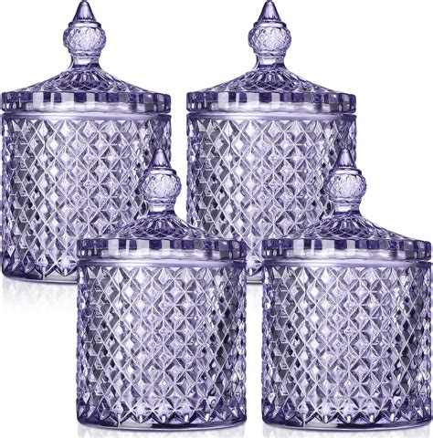 Decorative Glass Jars With Lids - Etsy - muktibox.com