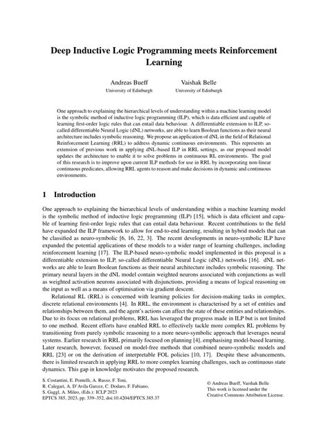 Deep Inductive Logic Programming meets Reinforcement Learning - coolestguyplanet.net