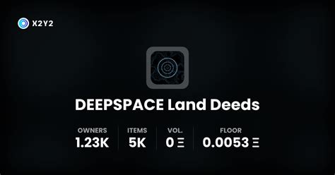 DEEPSPACE Land Deeds CoinStats