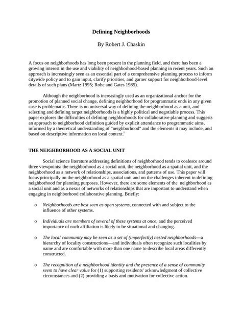 Defining Neighborhoods for Research and Policy - HUD User - wintechmobiles.com