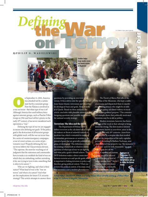 Defining the War on Terror - NPR - wintechmobiles.com