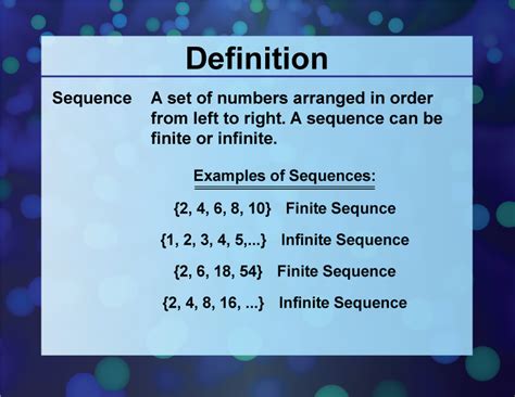 Definition of Sequence and Series in Maths - BYJU'S - wintechmobiles.com