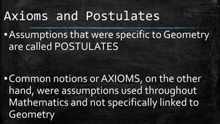Definitions, Axioms and Postulates - wintechmobiles.com