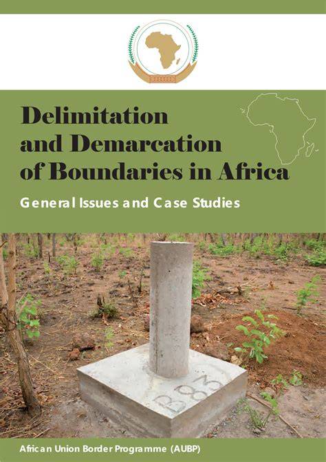 Delimitation and Demarcation of Boundaries in Africa. The User s Guide - raincitystudios.com