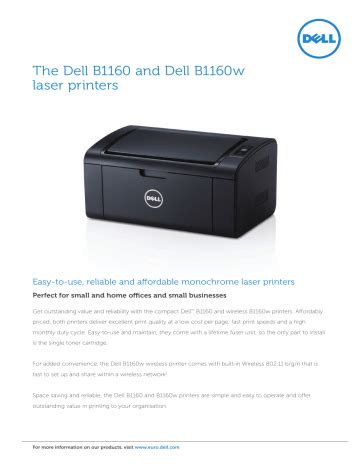 DELL-B1160W User Guide