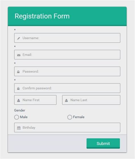 DEMO REGISTRATION FORM Alwin Academy