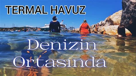 DENİZİN ORTASINDA.