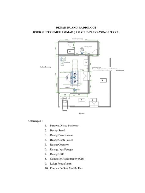 Denah Ruang Radiologi RS Ar-Rasyid | PDF - Scribd - wintechmobiles.com