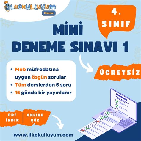 DENEME SINAVI Facebook. 