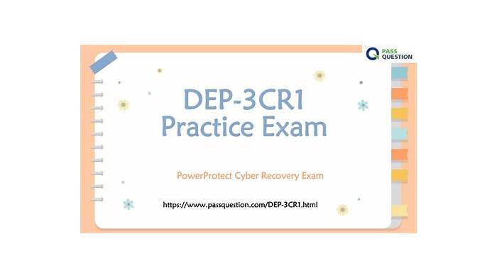 DEP-3CR1 Exam Topics