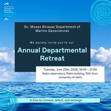 Department of Marine Geosciences - בית הספר למדעי הים ע ... - raincitystudios.com
