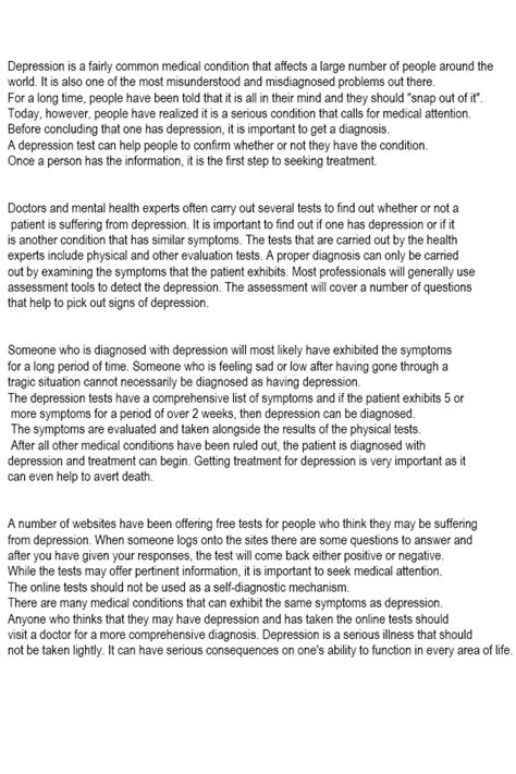 Depression Definition Symptoms Test Medication - wintechmobiles.com